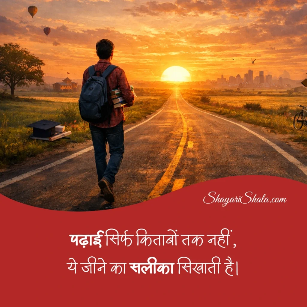 education shayari in hindi 