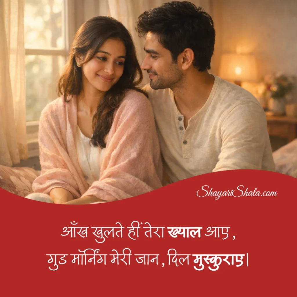 good morning shayari in hindi