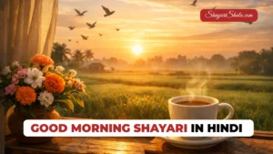 good morning shayari in hindi