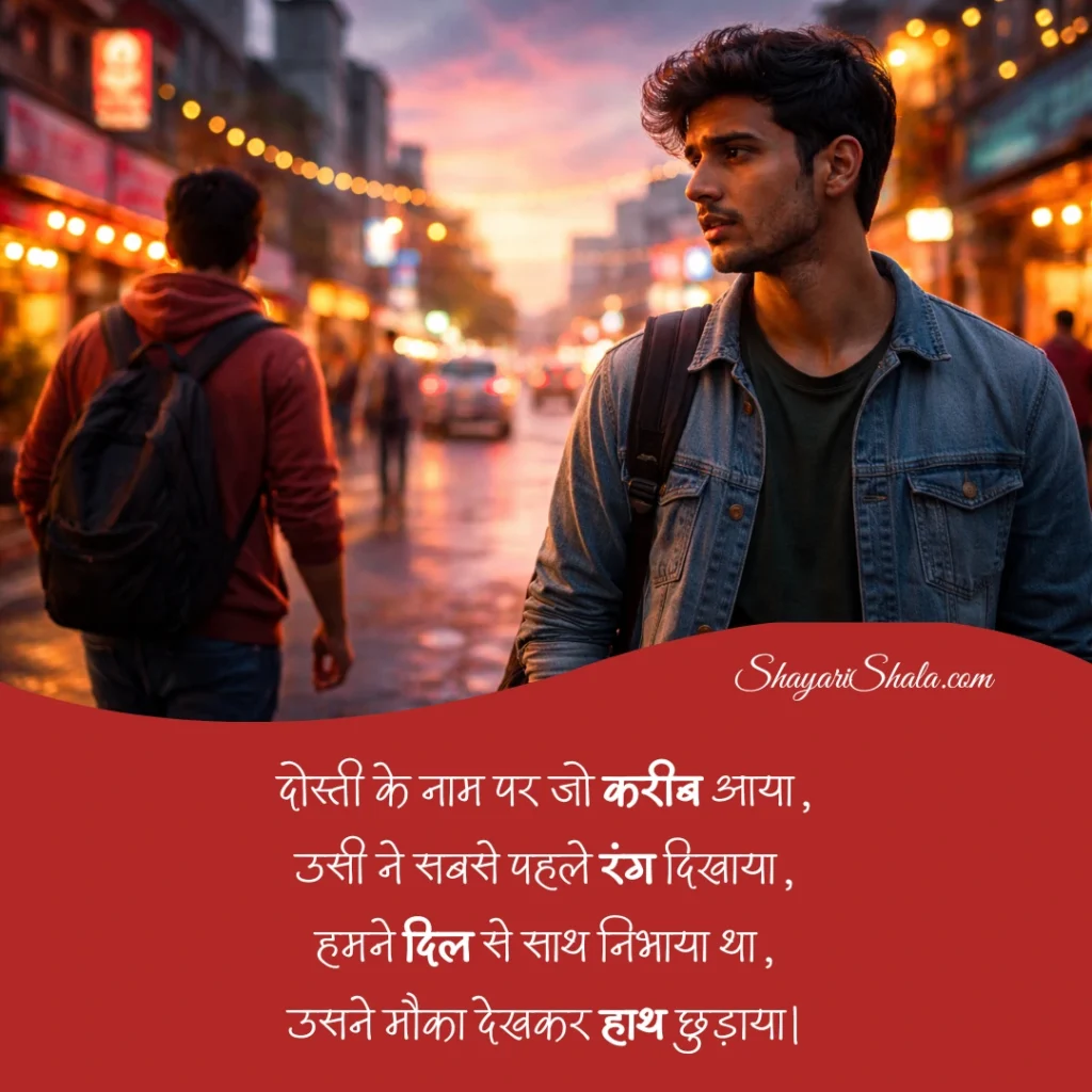dhokebaaz shayari in hindi