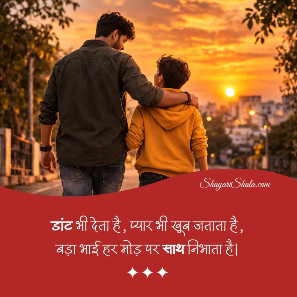 bhai shayari in hindi